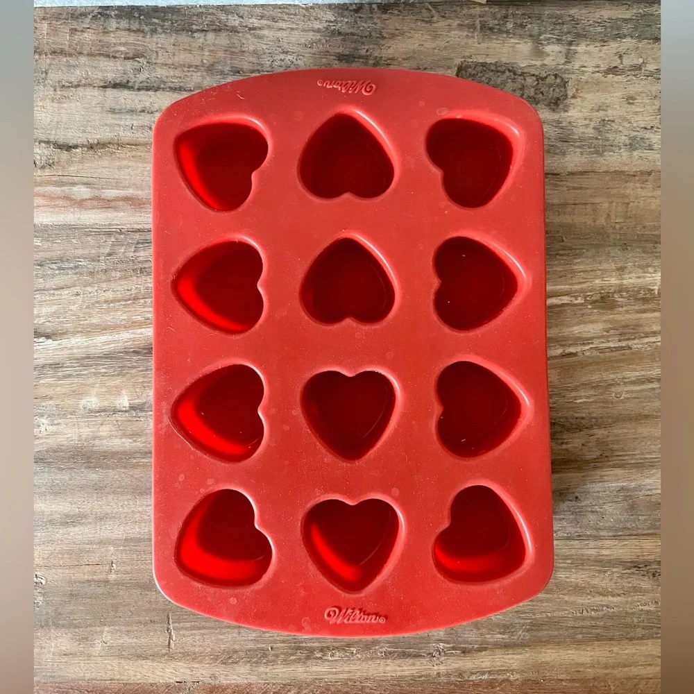 Silicone Baking Craft Molds Bundle Wilton Cactus Pink Bundt Heart Cake Pop Set